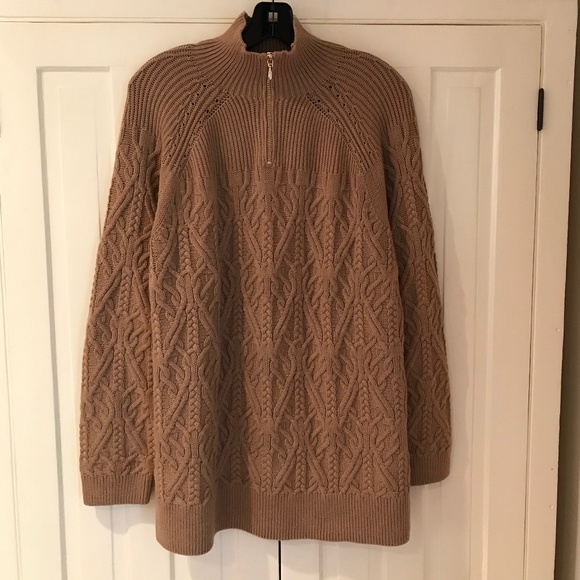 JONQUIL RAGLAN MOCK NECK SWEATER CARMELLO - Picture 3 of 6